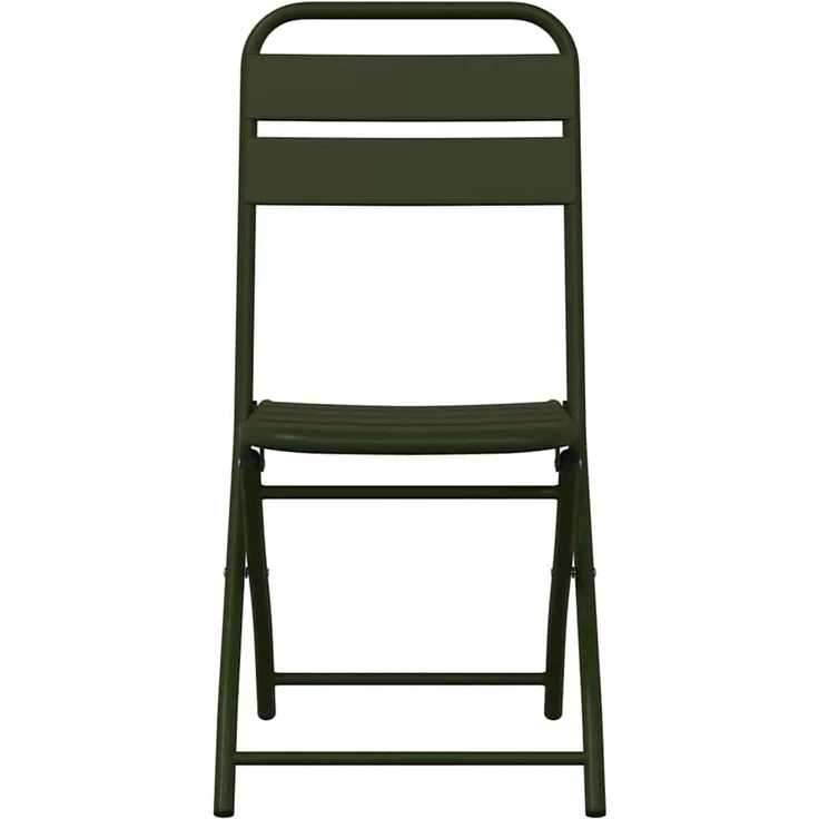 vidaXL Gartenklappstuhl 2 pcs Grün 42 x 52 x 82 cm 42002937 – Bild 4