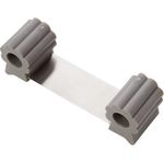 ABUS Türstopper Leif für zufallende Türen - Klemmschutz für Kinder und Babys - 1 Stück- grau - 76968