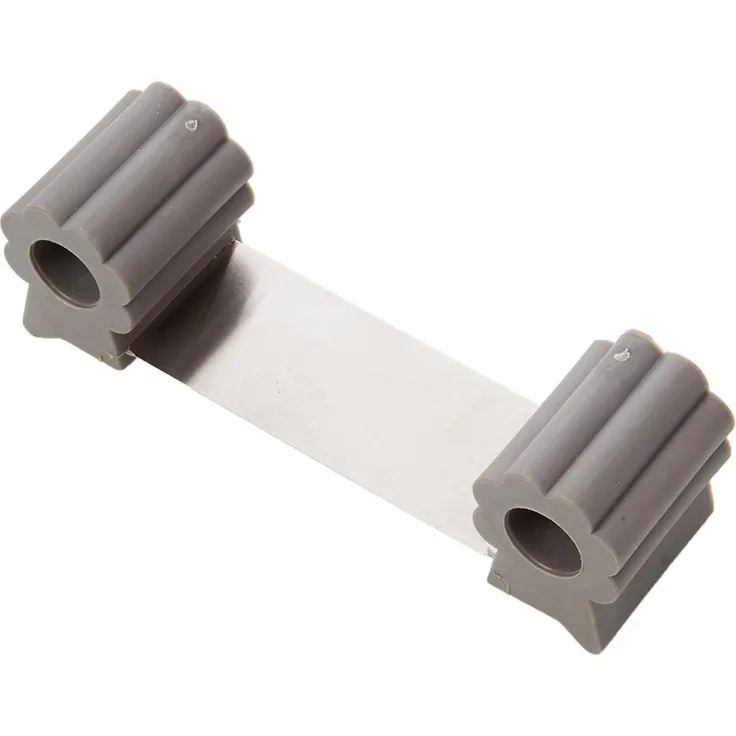 ABUS Türstopper Leif für zufallende Türen - Klemmschutz für Kinder und Babys - 1 Stück- grau - 76968