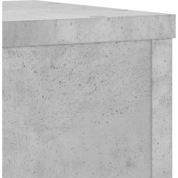 vidaXL Pflanzenständer 2 Stk. Betongrau 20x20x30 cm Holzwerkstoff 852900 – Bild 7