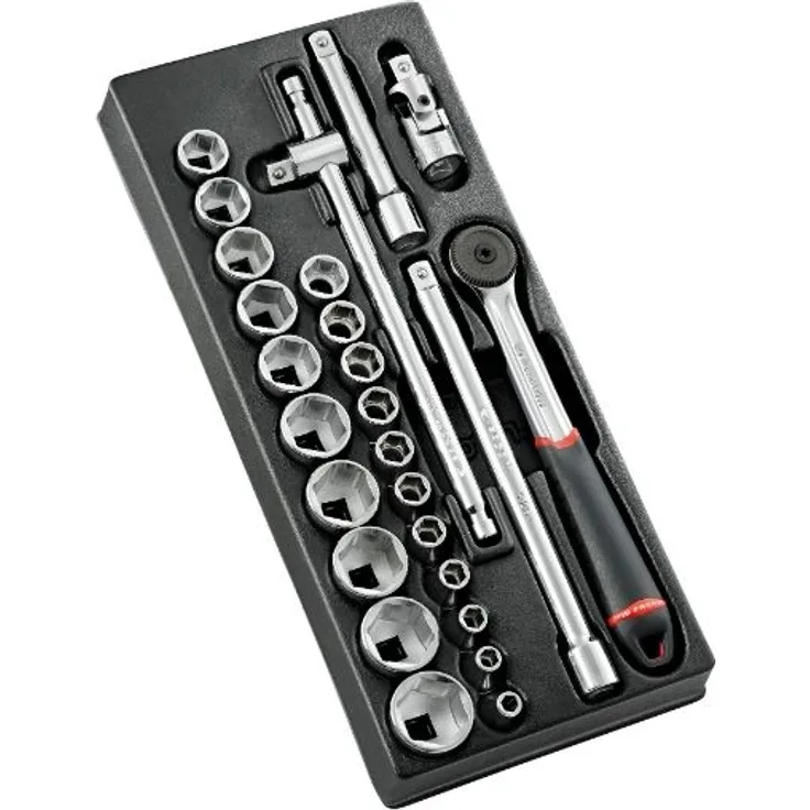 Facom Modul - Steckschluessel 1/2Z, 26-tlg