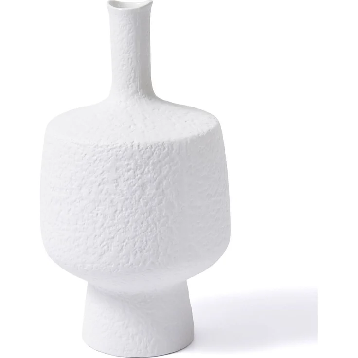 Evila Originals 'LCA0021' Vase, Weiß, 19 x 19 x 36 cm – Bild 2