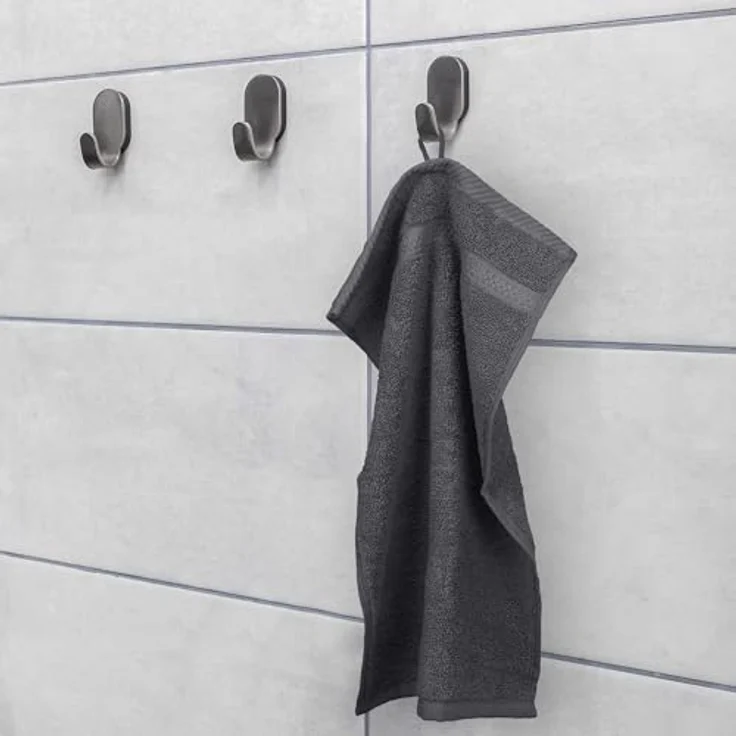 Utopia Towels Gästetücher, 30 x 50 cm, Grau, 10er-Pack | mit Aufhängeschlaufe, 100 % Baumwolle, Handtücher, weiches und saugfähiges Gästetuch-Set, schnell trocknende Waschlappen – Bild 6