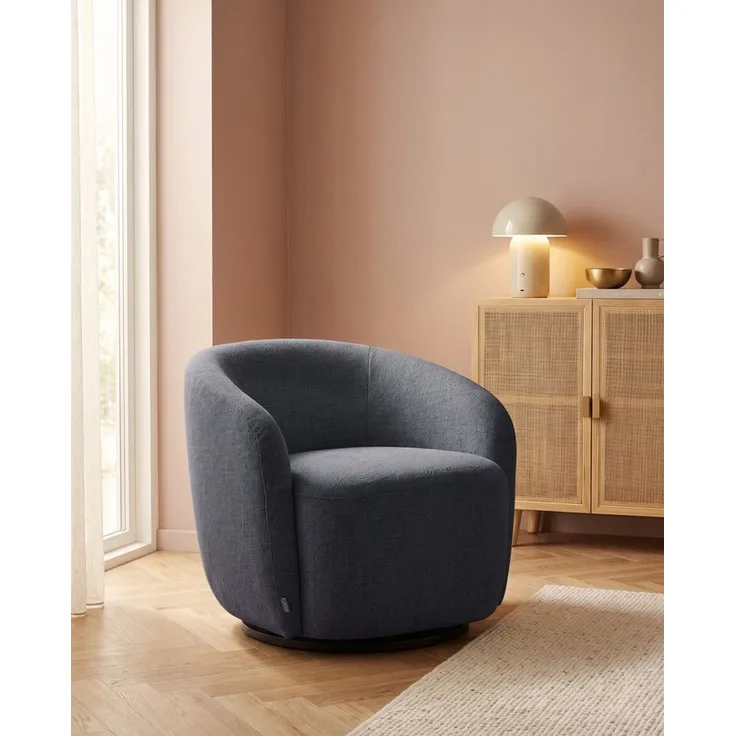 LeGer Home by Lena Gercke Drehsessel ZAYRA Lese-Sessel, TV-Sessel, Loungesessel, 360° drehbar, Webstoff