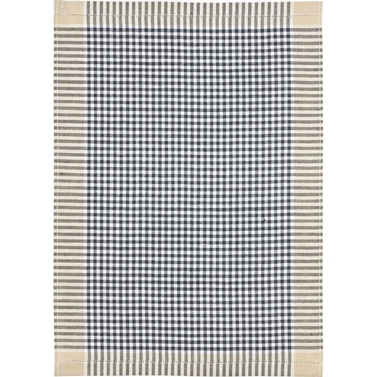 Kracht Geschirrtuch Landhaus, (Set, 3-tlg, Set), 3er Pack Geschirrtücher (3 Stück), ca. 50 x 70 cm, Halbleinen – Bild 3