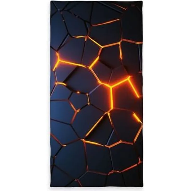 Herding Young Collection Badetuch 3D Effekt, Velours (1-St), hochfarbig bedruckt