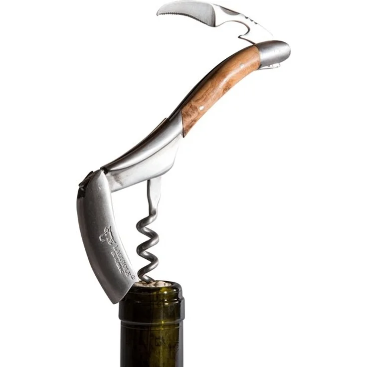 Laguiole en Aubrac Korkenzieher Kellnermesser Wacholder, Sommelier, original mit Zertifikat, hergestellt in Frankreich – Bild 4