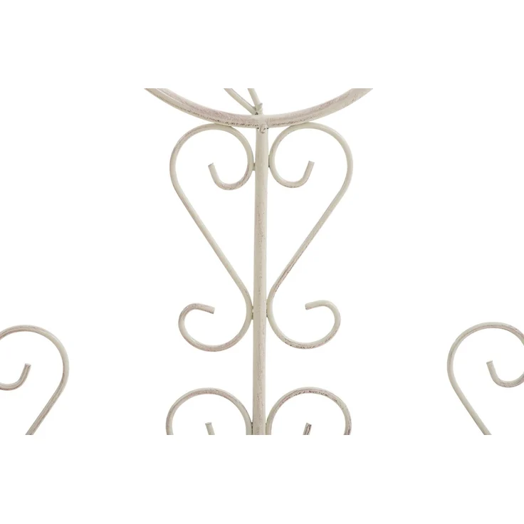 Rankgitter FALK 2er Set - 35x1x122cm, Metall, Antik-Creme | Rankhilfe Kletterpflanzen Gartendekoration – Bild 6