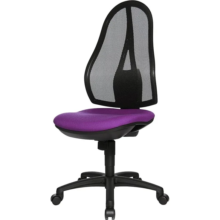 Topstar OP200G03 Open Point SY, Bürostuhl, Schreibtischstuhl, ergonomisch, Bezug lila