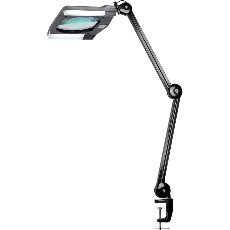 Semplix LED Arbeitslicht - LED Lupen-Lampe 3D Linse 189 x 157 mm / Tischklemme – Bild 4