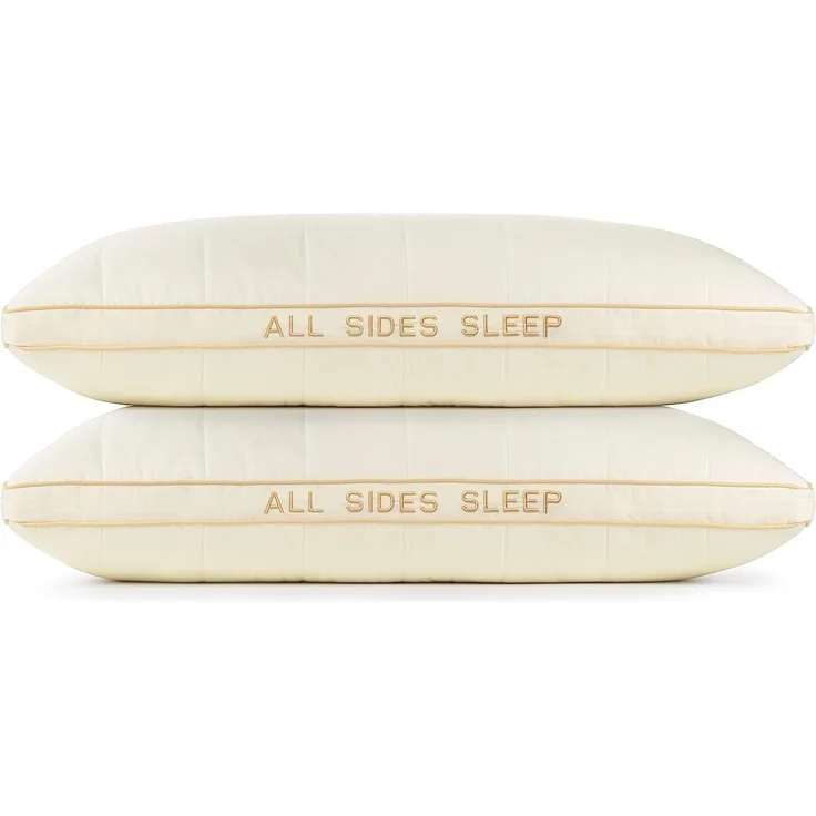 Vitapur KOPFKISSEN ALL SIDES SLEEP Baumwolle/Bambusfasern Natur 40x80 cm (H 40cm x T 80 x B 40 cm)