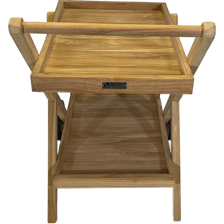 Teakholz Servierwagen SIMPLY – Bild 4