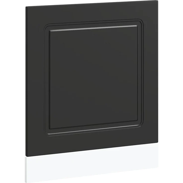 vidaXL Geschirrspülerblende Kalmar Schwarz 60x1,5x57 cm Holzwerkstoff 853658 – Bild 2