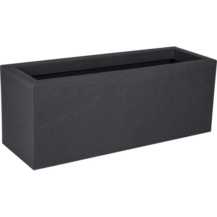 EDA Blumenkasten Volcania Up grau anthrazit 80 cm