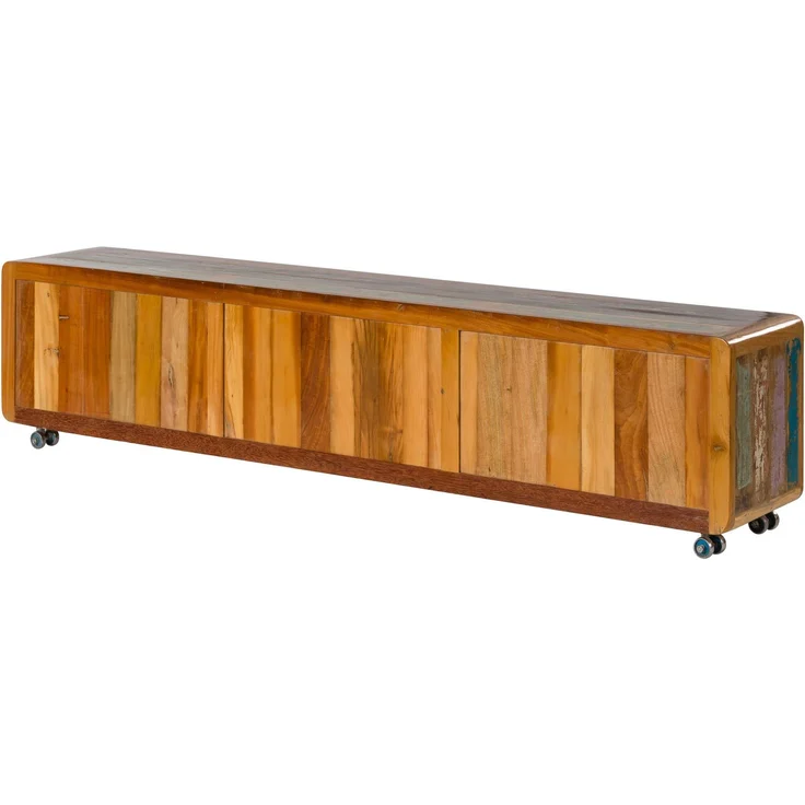 TV-Board Altholz 220 x 40 x 50 mehrfarbig lackiert FREEZY #44 – Bild 8