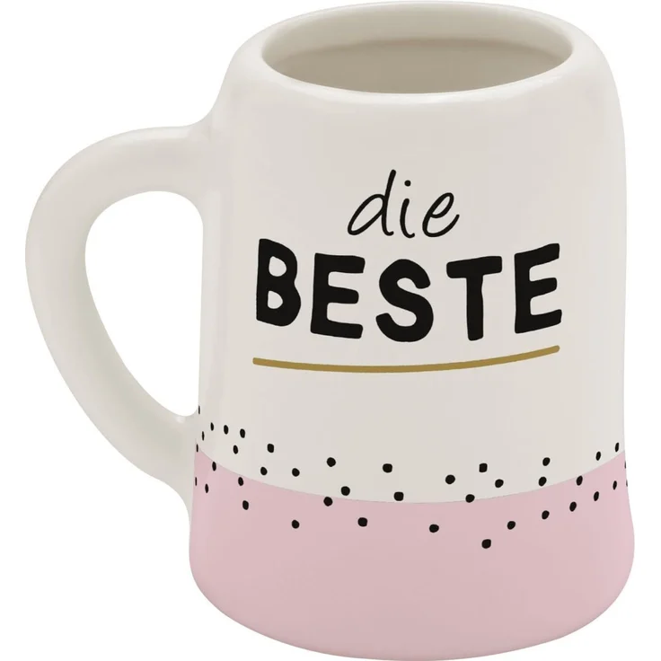 Schnapskrug Schnapsglas Stamper Keramik Sheepworld DIE BESTE 73833 – Bild 2