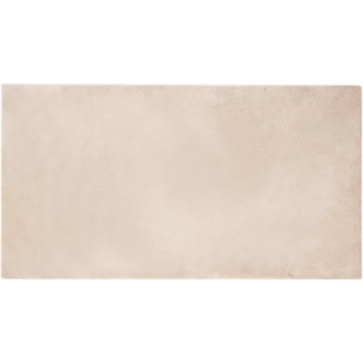 vidaXL Rutschfester Kunstfellteppich Olite Taupe 80 x 150 cm Polyester 42021742 – Bild 1