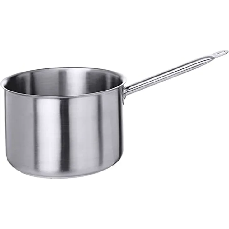 Contacto Edelstahl Stielkasserolle, hoch 18 cm