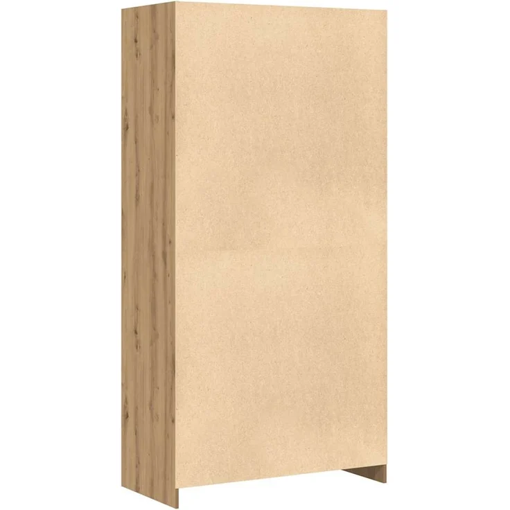 vidaXL Kleiderschrank Artisan-Eiche 100x50x200 cm Holzwerkstoff 3318627 – Bild 5