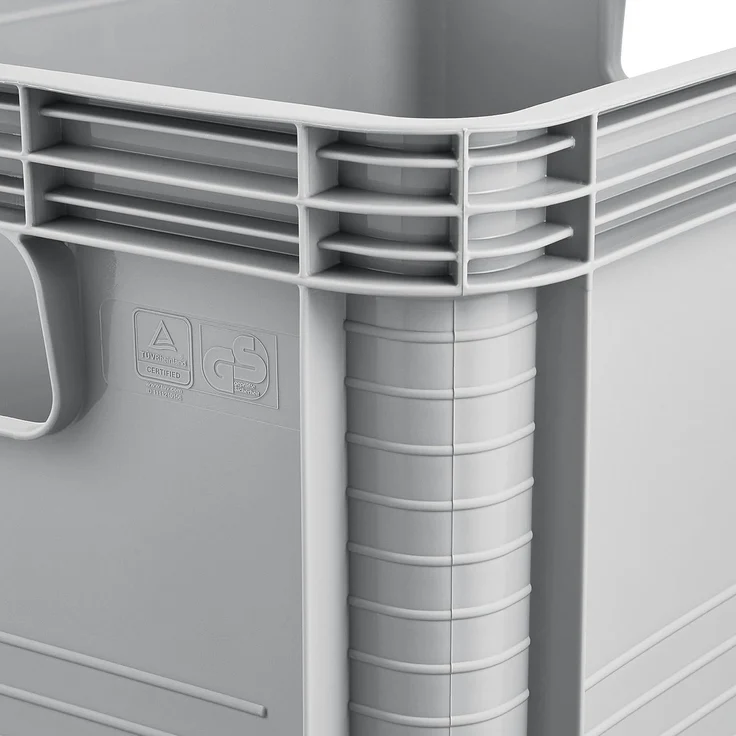 keeeper Transportbox Robert 20,0 Ltr. 40x30x22 cm nordic grey – Bild 6