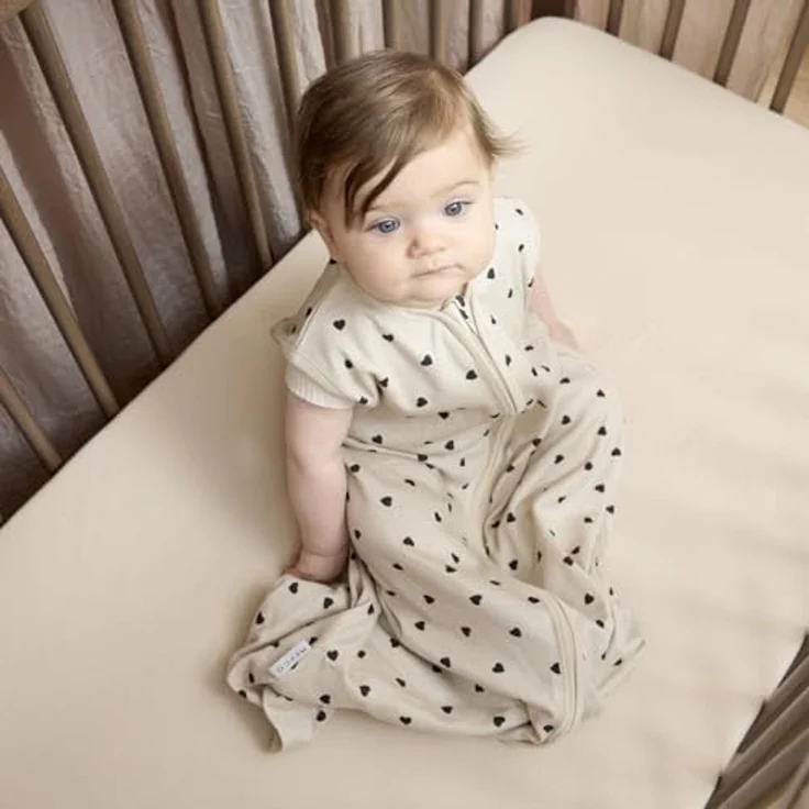 Meyco Baby Sommerschlafsack - Sweet Heart - 70 cm – Bild 4