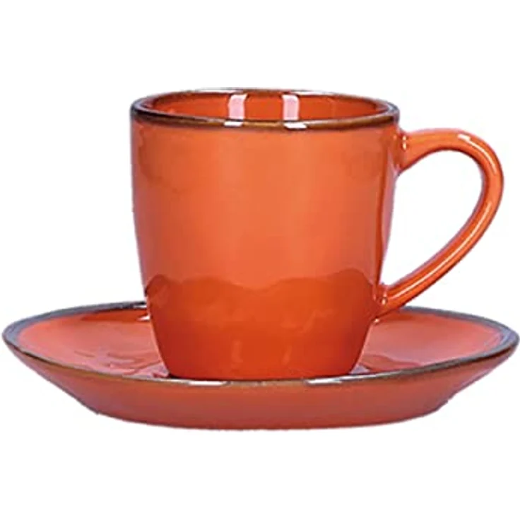 Espressotasse mit Untertasse Concerto Arancione – Bild 2