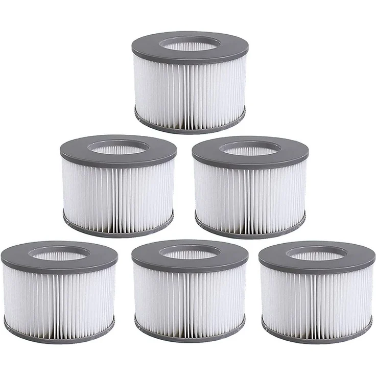FELIXLEO Pool-Filterkartusche 6er-Pack Ersatzfilter für MSPA Whirlpool Filterkartusche Modelle – Bild 1