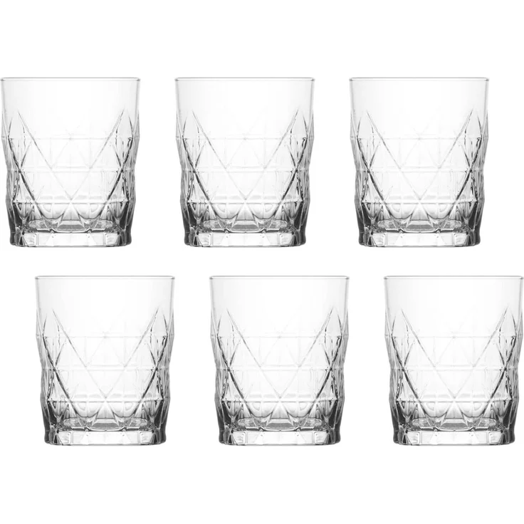 Hermia Concept 'LV-KEO366F' Gläser-Set (6-teilig), Transparent, 8,3 x 8,3 x 10 cm, 345 ml – Bild 2