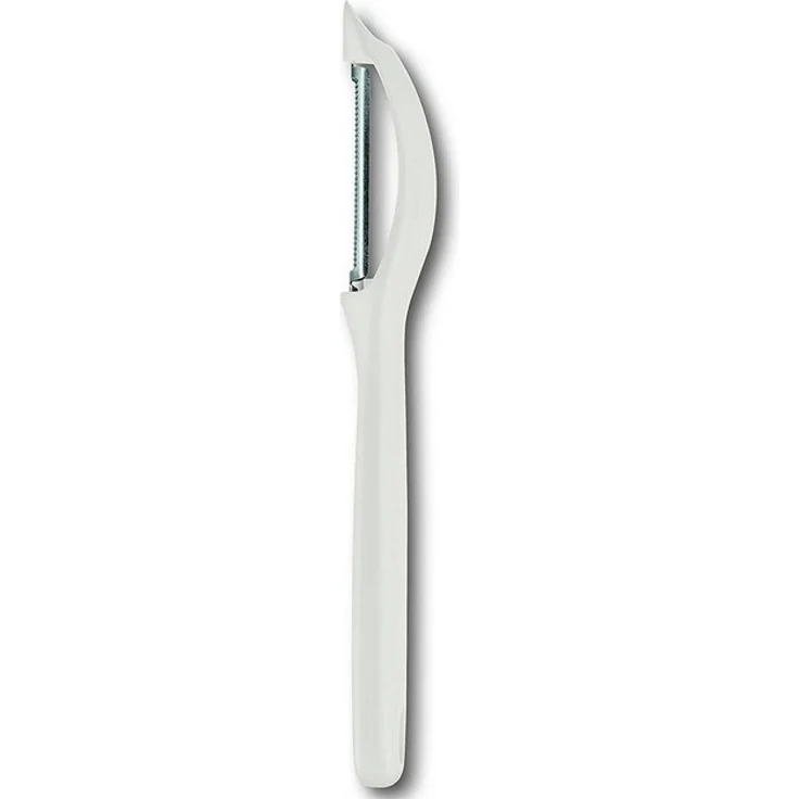 Victorinox | Limited Edition Swiss Classic | Universalschäler | Obst-/Gemüseschäler | Pendelklinge | Zackenschliff | zweischneidig | Weiß – Bild 1