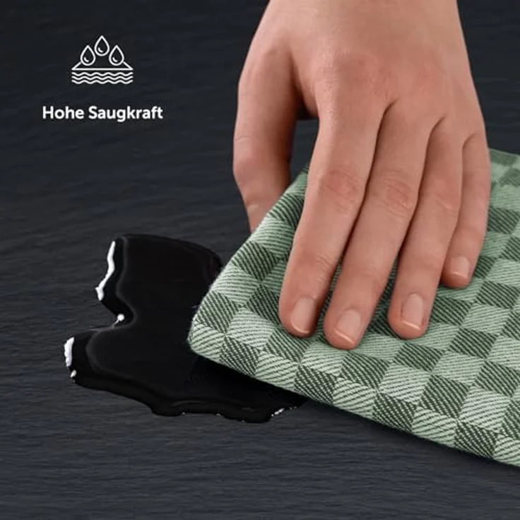 Blumtal Geschirrtuch Premium Geschirrhandtücher in 50 x 70 cm, (Set, 5-tlg, 5, 10 oder 20 Geschirrtücher), 100% Baumwolle, Oeko-TEX® Zertifiziert – Bild 5