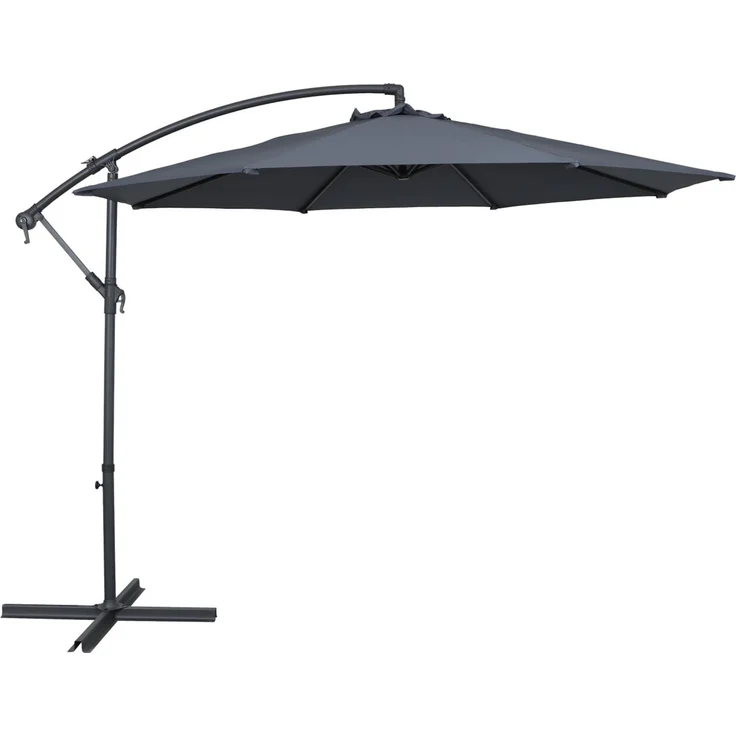 TrendLine Sonnenschirm anthrazit Ø 300 cm – Bild 8
