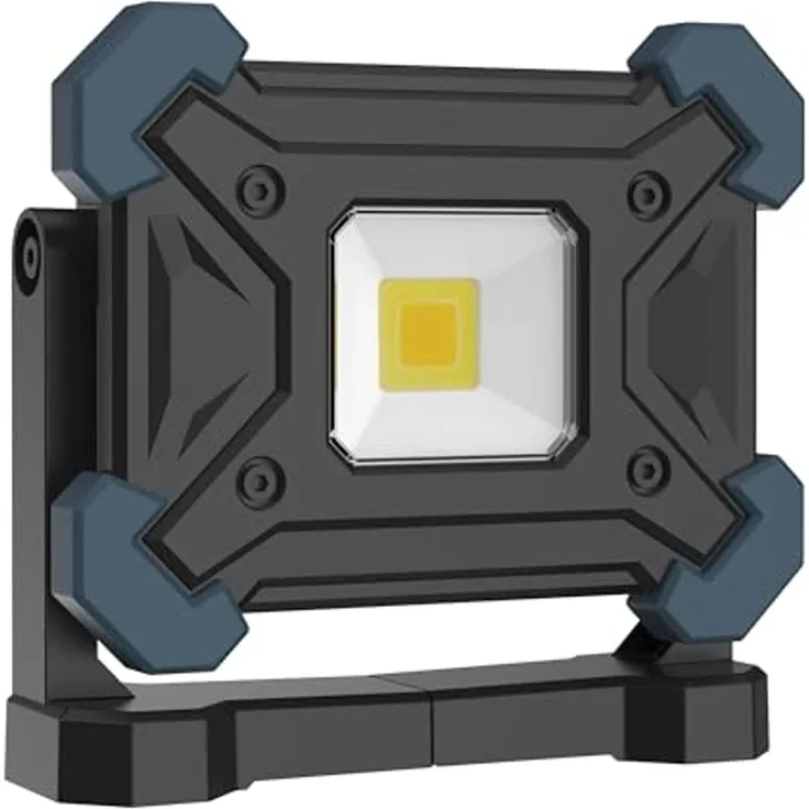 Northpoint LED Arbeitsleuchte LED Baustrahler Akku 20W 2000 Lumen dimmbar IP65 USB-C