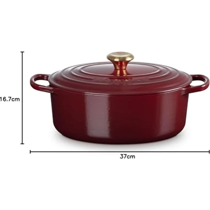 Le Creuset Gusseisen Evolution Oval Cocotte 29 cm rhone – Bild 9