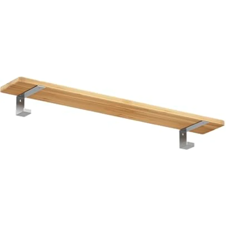 Alberts Regalträger, Metall, grau, 4.5x10x20 cm, für Wandregale im Wohnzimmer – Bild 3