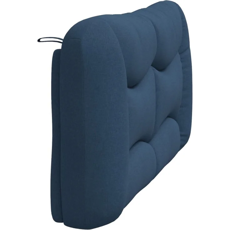 vidaXL Kopfteil-Kissen Blau 160 cm Stoff – Bild 4