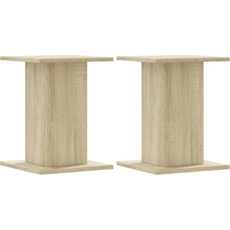 vidaXL Pflanzenständer 2 Stk. Sonoma-Eiche 30x30x40 cm Holzwerkstoff 3307848 – Bild 1