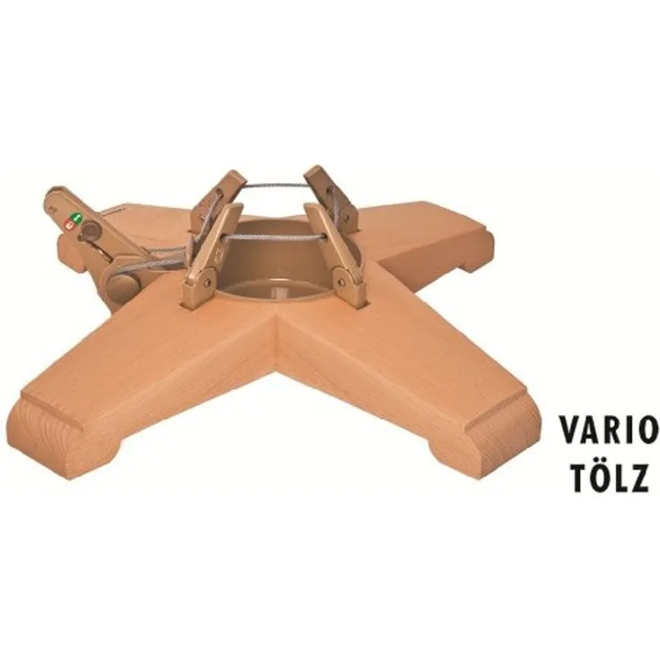 Krinner 'Vario Tölz' Christbaumständer, Holz, natur, Ø 47 cm