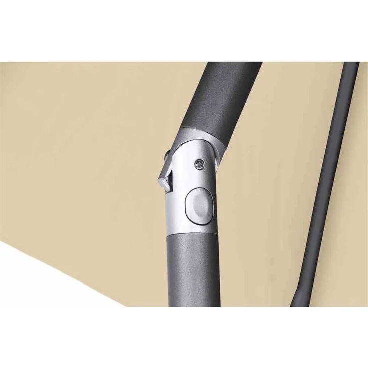 Siena Garden Mittelstockschirm Avio natur 300 x 200 cm – Bild 7