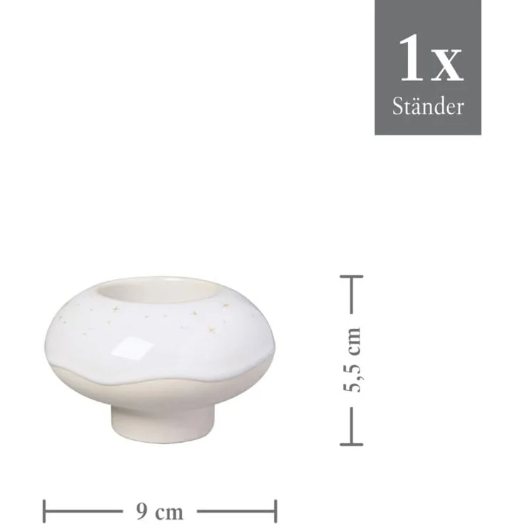 like. by Villeroy & Boch Winter Glow Kerzenhalter Donut A U S L A U F ! – Bild 3