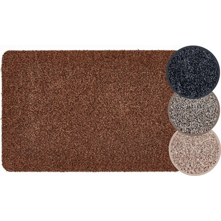 Andiamo Fußmatte Samson, Made in Netherlands, rechteckig, Höhe: 6 mm, Schmutzfangmatte, waschbar, rutschhemmend, auch als 2er Set erhältlich – Bild 4