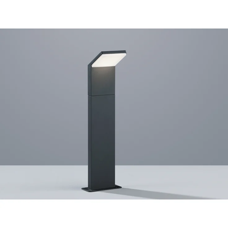 Trio Leuchten LED Außenleuchte Pearl 521160142, Druckguss Aluminium anthrazit, 1x9 Watt, 12.5 x 14 x 50 cm – Bild 3