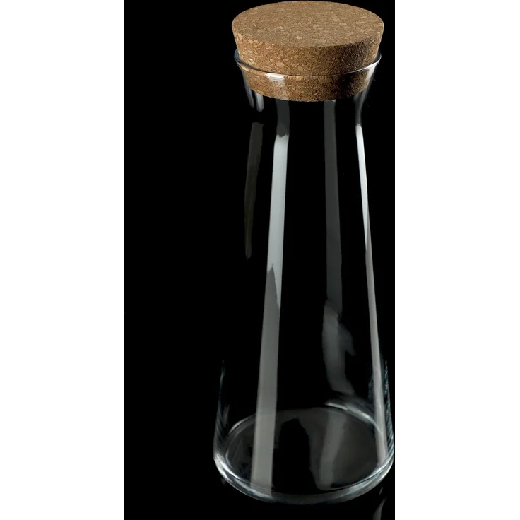 KADAX Wasserkaraffe, Weinglas, Glaskrug für Limonade, Saft, 1 l – Bild 8