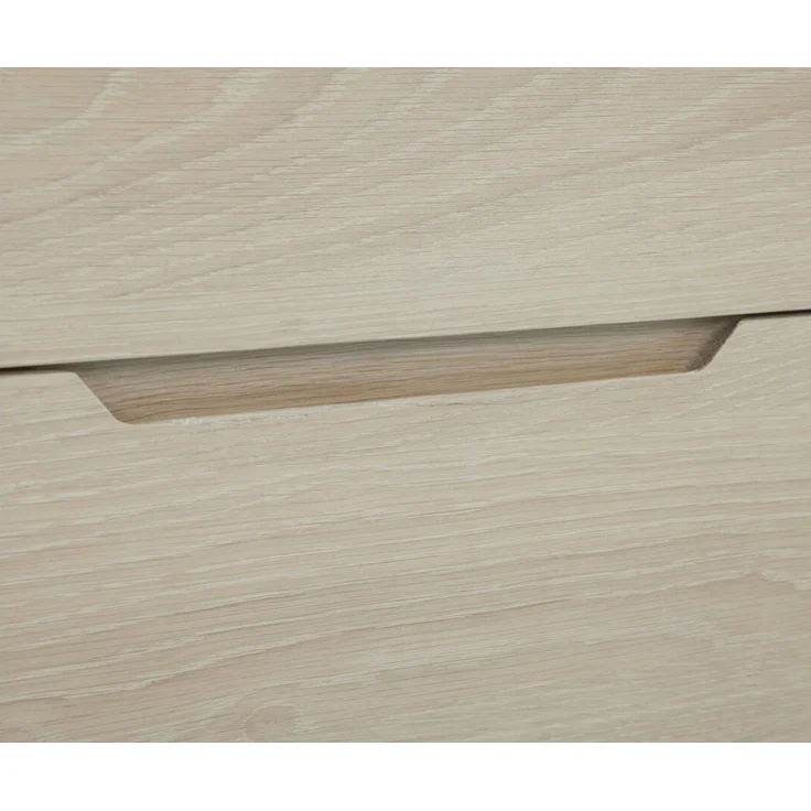 Sideboard Enimeta Eiche Whitewash 213 cm - 3 Türen, 3 Schubladen & Soft-Close – Bild 8