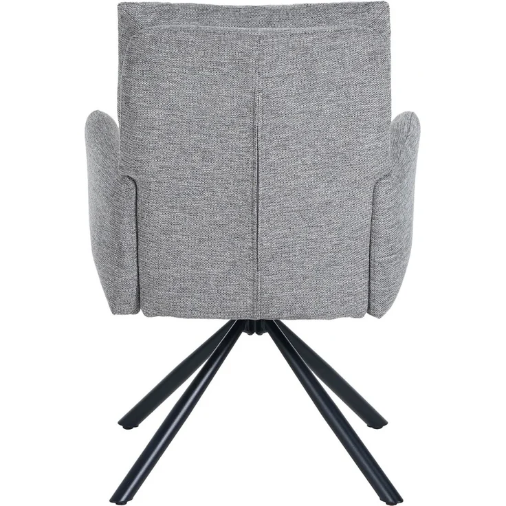 HTI-Living Drehstuhl Drehstuhl Kyra Hellgrau (Stück, 1 St), Esszimmerstuhl Schreibtischstuhl Auto-Return – Bild 6