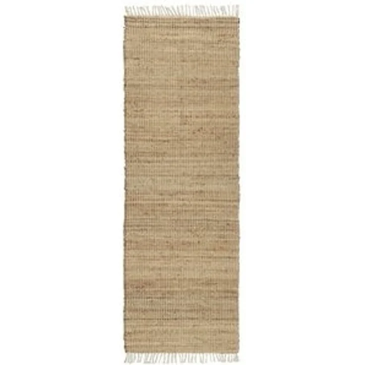 Ib Laursen - Teppich Läufer Wohnraum 80x250cm Jute Baumwolle Braun 65022-00 – Bild 6
