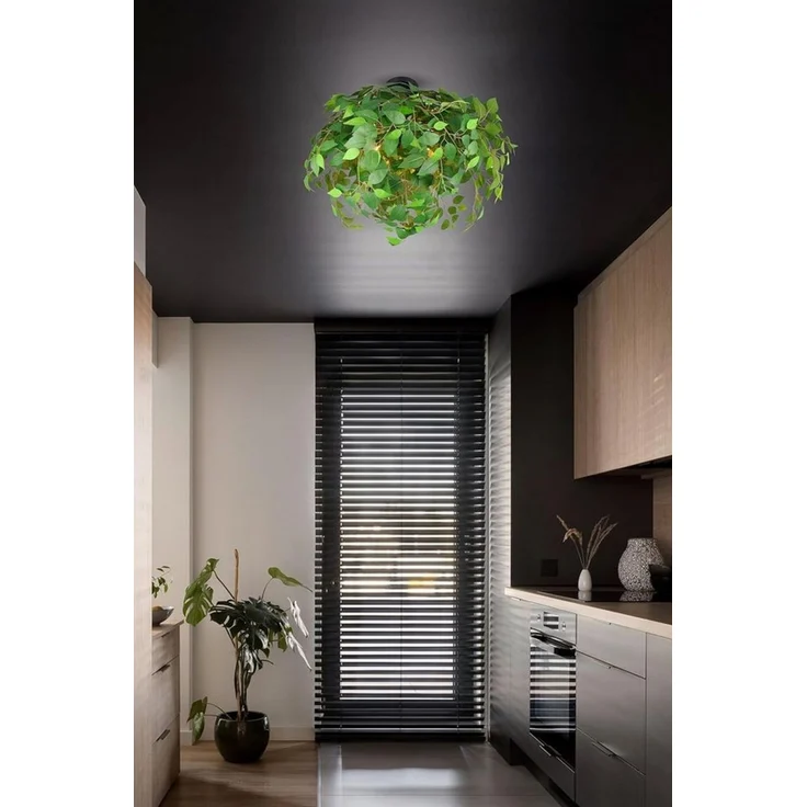 lightling Deckenleuchte Lea, ohne Leuchtmittel, IP20 Indoor, Stoffschirm, Ø 70 cm – Bild 2