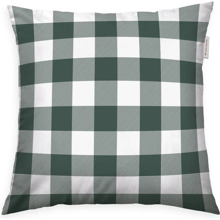 TOM TAILOR HOME Kissenbezüge new bedroom, Classic Check, 40x40cm oder 40x80cm, (1 Stück), Wendedesign mit Markenreißverschluss – Bild 1