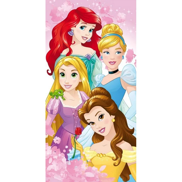 Disney Princess Badetuch Strandtuch Duschtuch 70x140cm 100% Baumwolle