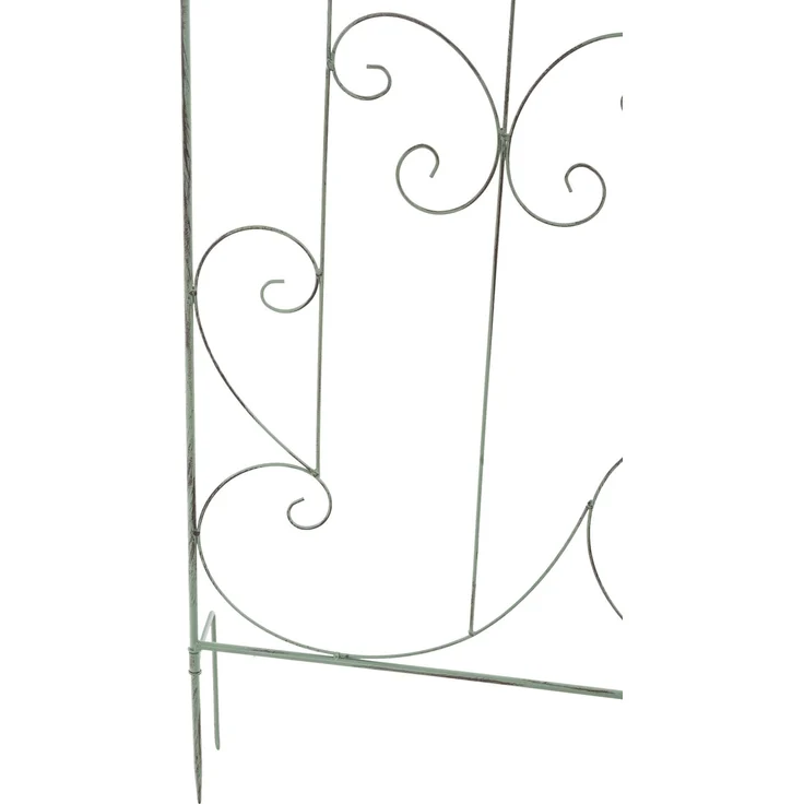 Rankgitter JORIS 2er Set - 99x1x133cm, Metall, Antik-Grün | Rankhilfe Kletterpflanzen Gartendekoration – Bild 8
