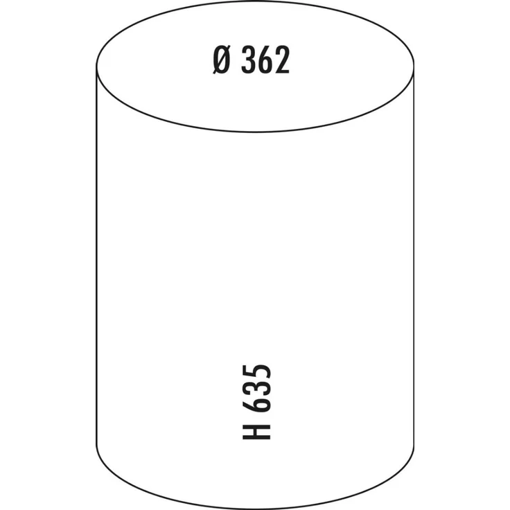 Wesco Mülleimer Baseboy 20 Liter - Graphit – Bild 4